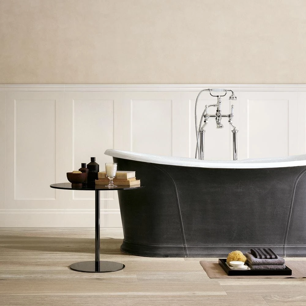 Basswood Almond 7.87 in. x 47.24 in. Matte Porcelain Floor and Wall Tile (15.49 Sq. Ft. / Case) by Ivy Hill Tile 11 Basswood Almond 7.87 in. x 47.24 in. Matte Porcelain Floor and Wall Tile (15.49 Sq. Ft. / Case) by Ivy Hill Tile - Image 9