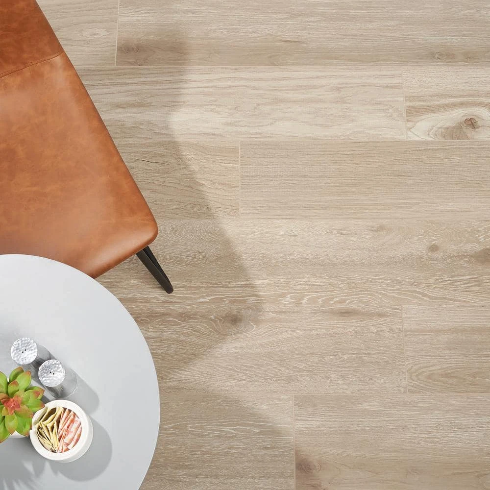 Basswood Almond 7.87 in. x 47.24 in. Matte Porcelain Floor and Wall Tile (15.49 Sq. Ft. / Case) by Ivy Hill Tile 10 Basswood Almond 7.87 in. x 47.24 in. Matte Porcelain Floor and Wall Tile (15.49 Sq. Ft. / Case) by Ivy Hill Tile - Image 8