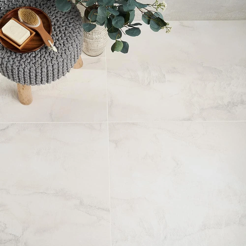 Pallet of Essential Marble Arabescato 24 in. x 48 in. Satin Porcelain Floor and Wall Tile (371.76 sq. ft./Pallet) by Ivy Hill Tile 9 Pallet of Essential Marble Arabescato 24 in. x 48 in. Satin Porcelain Floor and Wall Tile (371.76 sq. ft./Pallet) by Ivy Hill Tile - Image 7