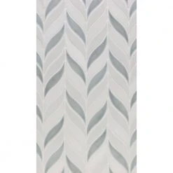 Delphi Sprig Arctic Blue 11.75 in. x 10.5 in. Marble and Ceramic Mosaic Tile (0.86 sq. ft./Sheet) by Ivy Hill Tile 9 Delphi Sprig Arctic Blue 11.75 in. x 10.5 in. Marble and Ceramic Mosaic Tile (0.86 sq. ft./Sheet) by Ivy Hill Tile -Tile Elegant Shop arctic blue ivy hill tile ceramic tile ext3rd105804 40 1000