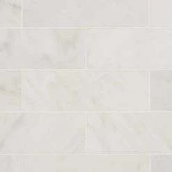 Oriental 4 in. x 12 in. x 8 mm Marble Floor and Wall Subway Tile (15 pieces 5 sq.ft./Box) by Ivy Hill Tile -Tile Elegant Shop asian statuary ivy hill tile marble tile ext3rd100235 c3 1000