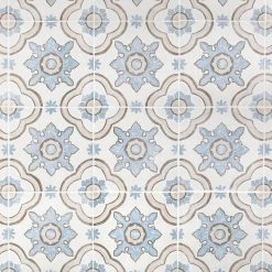 Valencia Basma Encaustic 8 in. x 8 in. x 9mm Matte Porcelain Floor and Wall Tile (26 pieces / 11.19 sq. ft. / box) by Ivy Hill Tile 12 Valencia Basma Encaustic 8 in. x 8 in. x 9mm Matte Porcelain Floor and Wall Tile (26 pieces / 11.19 sq. ft. / box) by Ivy Hill Tile -Tile Elegant Shop basma ivy hill tile porcelain tile ext3rd100971 66 1000