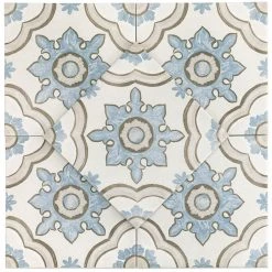 Valencia Basma Encaustic 8 in. x 8 in. x 9mm Matte Porcelain Floor and Wall Tile (26 pieces / 11.19 sq. ft. / box) by Ivy Hill Tile 10 Valencia Basma Encaustic 8 in. x 8 in. x 9mm Matte Porcelain Floor and Wall Tile (26 pieces / 11.19 sq. ft. / box) by Ivy Hill Tile -Tile Elegant Shop basma ivy hill tile porcelain tile ext3rd100971 a0 1000