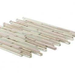 Golden Horizon Beige/Cream 11.5 in. x 11.625 in. Interlocking Glass/Stone/Metal Wall Mosaic Tile (9.32 sq. ft./Case) by Jeffrey Court 9 Golden Horizon Beige/Cream 11.5 in. x 11.625 in. Interlocking Glass/Stone/Metal Wall Mosaic Tile (9.32 sq. ft./Case) by Jeffrey Court -Tile Elegant Shop beige cream jeffrey court glass tile 99556 40 1000