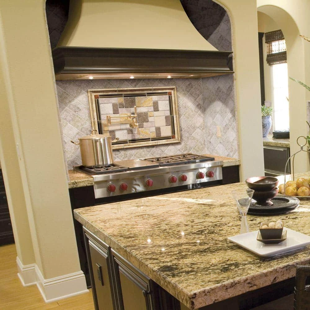 Brick Medley Beige 11.875 in. x 11.875 in. Honed Travertine Wall and Floor Mosaic Tile (0.979 sq. ft./Each) by Jeffrey Court 4 Brick Medley Beige 11.875 in. x 11.875 in. Honed Travertine Wall and Floor Mosaic Tile (0.979 sq. ft./Each) by Jeffrey Court - Image 2