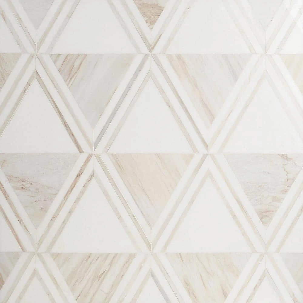 Ruit Beige 13.54 in. x 15.63 in. Polished Marble Mosaic Tile (1.47 sq. ft./Each) by Ivy Hill Tile 3 Ruit Beige 13.54 in. x 15.63 in. Polished Marble Mosaic Tile (1.47 sq. ft./Each) by Ivy Hill Tile