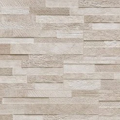 Holden Beige Ledger Panel 5.82 in. x 23.74 in. Textured Porcelain Wall Tile (10.97 sq. ft./Case) by Ivy Hill Tile