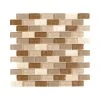 Honey Onyx Brick Beige 11.625 in. x 11.625 in. Interlocking Mixed Glass and Onyx Wall Mosaic Tile (9.38 sq. ft./Case) by Jeffrey Court 2 Honey Onyx Brick Beige 11.625 in. x 11.625 in. Interlocking Mixed Glass and Onyx Wall Mosaic Tile (9.38 sq. ft./Case) by Jeffrey Court -Tile Elegant Shop beige jeffrey court glass tile 99303 64 1000