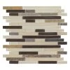 Slate Beach Beige/Cream 11.625 in. x 11.625 in. Interlocking Gloss/Matte Glass and Slate Mosaic Tile (14.07 sq.ft./Case) by Jeffrey Court 1 Slate Beach Beige/Cream 11.625 in. x 11.625 in. Interlocking Gloss/Matte Glass and Slate Mosaic Tile (14.07 sq.ft./Case) by Jeffrey Court -Tile Elegant Shop beige jeffrey court glass tile 99496 64 1000