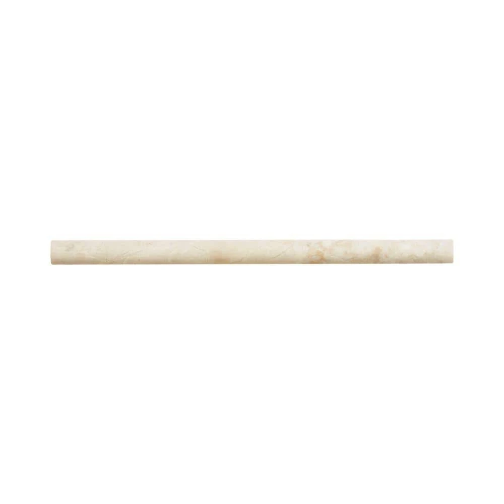 Cappuccino .75 in. x 12 in. Honed Marble Wall Pencil Tile (1 Linear Foot) by Jeffrey Court 3 Cappuccino .75 in. x 12 in. Honed Marble Wall Pencil Tile (1 Linear Foot) by Jeffrey Court
