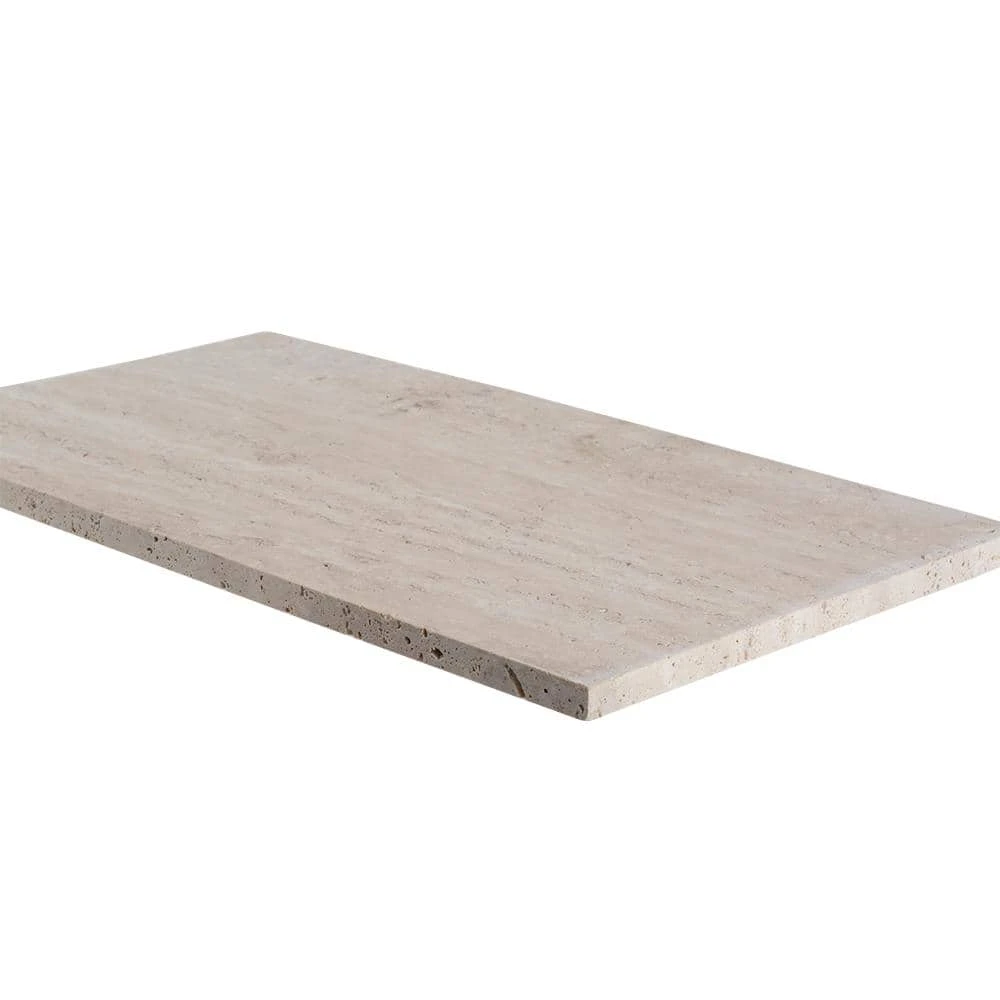 Travertine Beige 6 in. x 12 in. Honed Travertine Wall and Floor Tile (10 sq. ft./Case) by Jeffrey Court 5 Travertine Beige 6 in. x 12 in. Honed Travertine Wall and Floor Tile (10 sq. ft./Case) by Jeffrey Court - Image 3