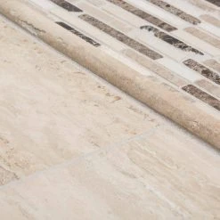 Travertine Beige 6 in. x 12 in. Honed Travertine Wall and Floor Tile (10 sq. ft./Case) by Jeffrey Court 12 Travertine Beige 6 in. x 12 in. Honed Travertine Wall and Floor Tile (10 sq. ft./Case) by Jeffrey Court -Tile Elegant Shop beige jeffrey court travertine tile 98994 a0 1000