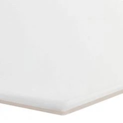 Birmingham Hexagon Bianco 4 in. x 8 in. Polished Ceramic Subway Tile (5.38 sq. ft. / box) by Ivy Hill Tile -Tile Elegant Shop bianco ivy hill tile ceramic tile ext3rd102138 1f 1000