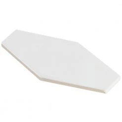 Birmingham Hexagon Bianco 4 in. x 8 in. Polished Ceramic Subway Tile (5.38 sq. ft. / box) by Ivy Hill Tile -Tile Elegant Shop bianco ivy hill tile ceramic tile ext3rd102138 4f 1000