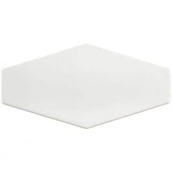Birmingham Hexagon Bianco 4 in. x 8 in. Polished Ceramic Subway Tile (5.38 sq. ft. / box) by Ivy Hill Tile -Tile Elegant Shop bianco ivy hill tile ceramic tile ext3rd102138 c3 1000