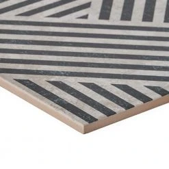 Astoria Black and White 24 in. x 24 in. Matte Porcelain Floor and Wall Tile (4 Pieces, 15.49 sq. ft./Case) by Ivy Hill Tile 19 Astoria Black and White 24 in. x 24 in. Matte Porcelain Floor and Wall Tile (4 Pieces, 15.49 sq. ft./Case) by Ivy Hill Tile -Tile Elegant Shop black and white ivy hill tile porcelain tile ext3rd104868 76 1000