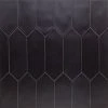 Russell Black 4 in. x 12 in. Matte Porcelain Picket Floor and Wall Tile (10.76 sq. ft./Case) by Ivy Hill Tile 1 Russell Black 4 in. x 12 in. Matte Porcelain Picket Floor and Wall Tile (10.76 sq. ft./Case) by Ivy Hill Tile -Tile Elegant Shop black ivy hill tile porcelain tile ext3rd101544 64 1000