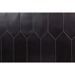 Russell Black 4 in. x 12 in. Matte Porcelain Picket Floor and Wall Tile (10.76 sq. ft./Case) by Ivy Hill Tile 14 Russell Black 4 in. x 12 in. Matte Porcelain Picket Floor and Wall Tile (10.76 sq. ft./Case) by Ivy Hill Tile -Tile Elegant Shop black ivy hill tile porcelain tile ext3rd101544 c3 1000