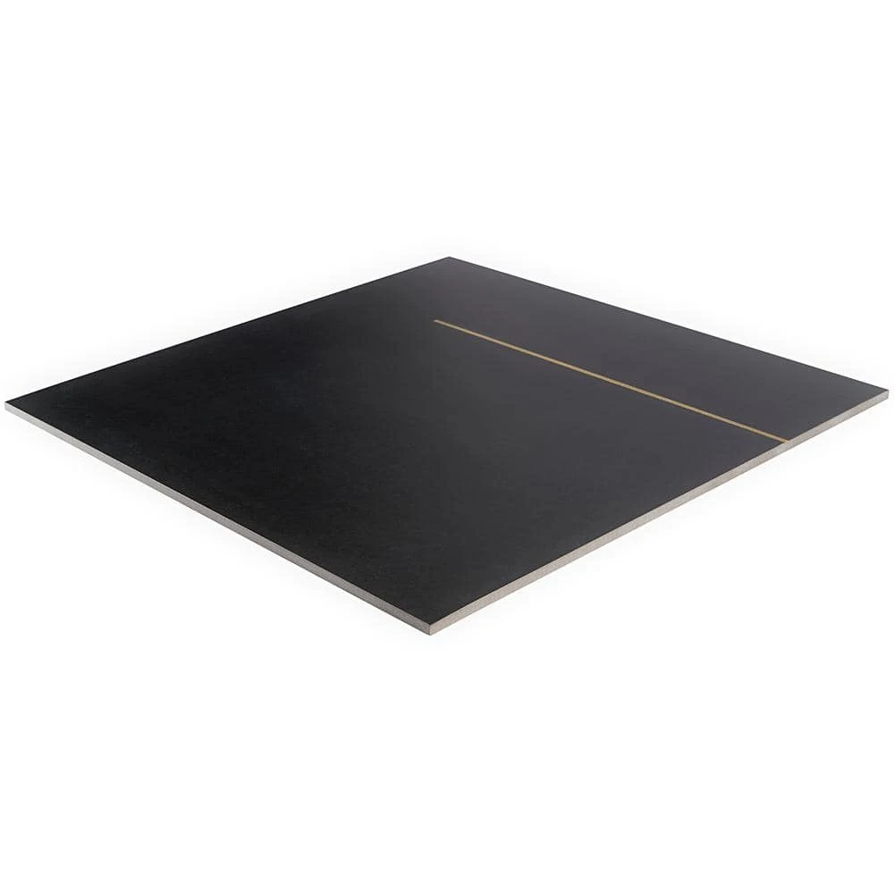 Stria Bar Black 23.62 in. x 23.62 in. Matte Porcelain Floor and Wall Tile (11.62 sq. ft. / Case) by Ivy Hill Tile 7 Stria Bar Black 23.62 in. x 23.62 in. Matte Porcelain Floor and Wall Tile (11.62 sq. ft. / Case) by Ivy Hill Tile - Image 5
