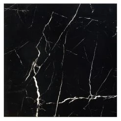 Marmo Black 23.62 in. x 23.62 in. Polished Marble Look Porcelain Floor and Wall Tile (15.49 sq. ft./Case) by Ivy Hill Tile -Tile Elegant Shop black ivy hill tile porcelain tile ext3rd101689 4f 1000