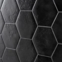 Appaloosa Black Hexagon 7 in. x 8 in. Porcelain Floor and Wall Tile (10.76 sq. ft./Case) by Ivy Hill Tile 15 Appaloosa Black Hexagon 7 in. x 8 in. Porcelain Floor and Wall Tile (10.76 sq. ft./Case) by Ivy Hill Tile -Tile Elegant Shop black ivy hill tile porcelain tile ext3rd105375 76 1000