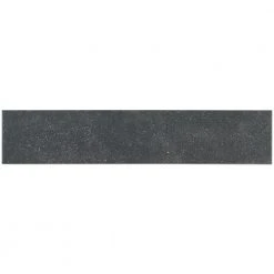 Sanskrit Black 3.89 in. x 19.37 in. Matte Porcelain Floor and Wall Tile (7.85 sq. ft./Case) by Ivy Hill Tile -Tile Elegant Shop black ivy hill tile porcelain tile ext3rd105711 c3 1000
