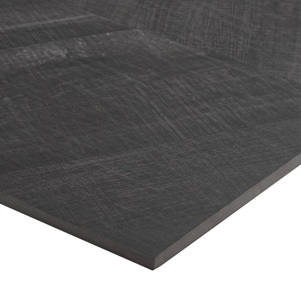 Montgomery Chevron Black 24 in. x 48 in. Matte Porcelain Floor and Wall Tile (15.49 sq. ft./Case) by Ivy Hill Tile 8 Montgomery Chevron Black 24 in. x 48 in. Matte Porcelain Floor and Wall Tile (15.49 sq. ft./Case) by Ivy Hill Tile - Image 6