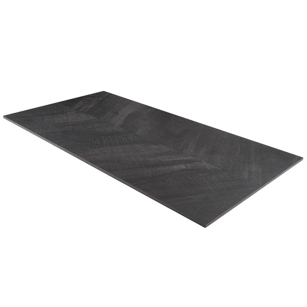 Montgomery Chevron Black 24 in. x 48 in. Matte Porcelain Floor and Wall Tile (15.49 sq. ft./Case) by Ivy Hill Tile 7 Montgomery Chevron Black 24 in. x 48 in. Matte Porcelain Floor and Wall Tile (15.49 sq. ft./Case) by Ivy Hill Tile - Image 5
