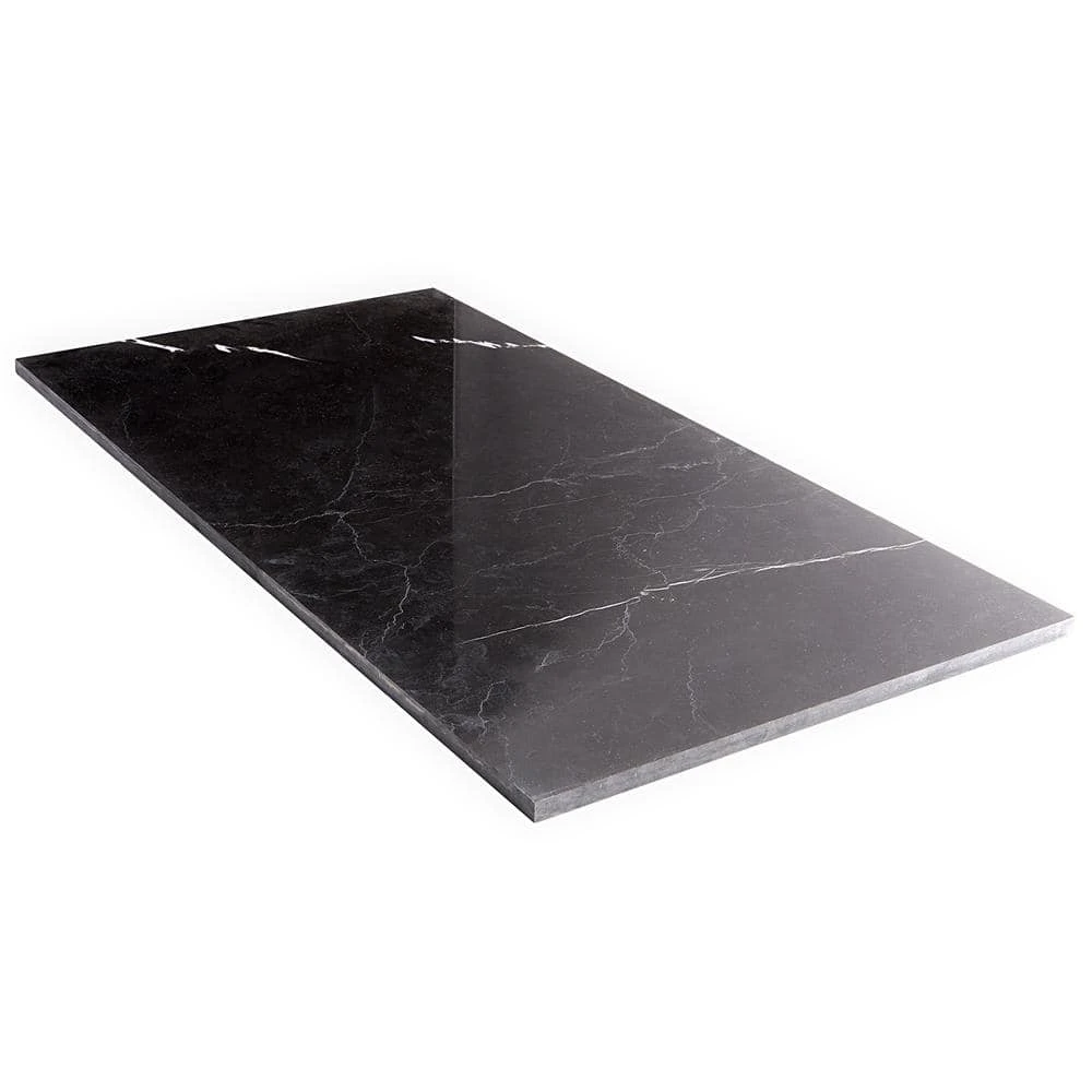 Blackout Nero Marquina 12 in. x 24 in. Polished Marble Floor and Wall Tile (10 sq. ft./Case) by Ivy Hill Tile 7 Blackout Nero Marquina 12 in. x 24 in. Polished Marble Floor and Wall Tile (10 sq. ft./Case) by Ivy Hill Tile - Image 5