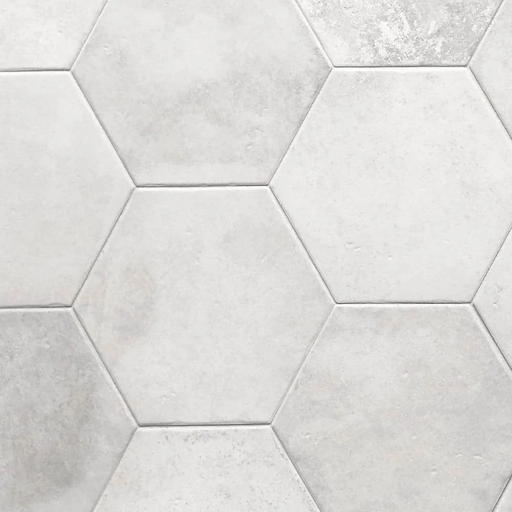 Hayes Blanco 7.87 in. x 9.44 in. Matte Porcelain Floor and Wall Tile (9.84 sq. ft./Case) by Ivy Hill Tile 10 Hayes Blanco 7.87 in. x 9.44 in. Matte Porcelain Floor and Wall Tile (9.84 sq. ft./Case) by Ivy Hill Tile - Image 8