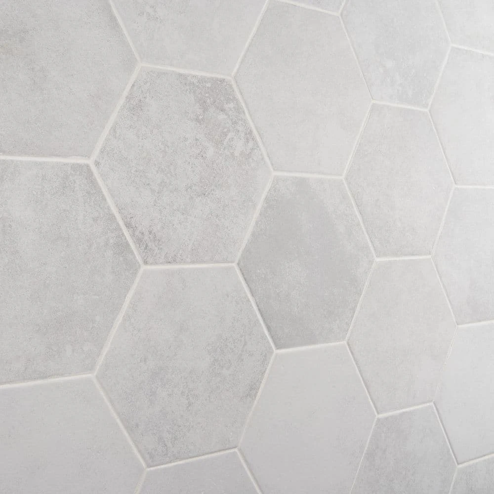 Hayes Blanco 7.87 in. x 9.44 in. Matte Porcelain Floor and Wall Tile (9.84 sq. ft./Case) by Ivy Hill Tile 12 Hayes Blanco 7.87 in. x 9.44 in. Matte Porcelain Floor and Wall Tile (9.84 sq. ft./Case) by Ivy Hill Tile - Image 10