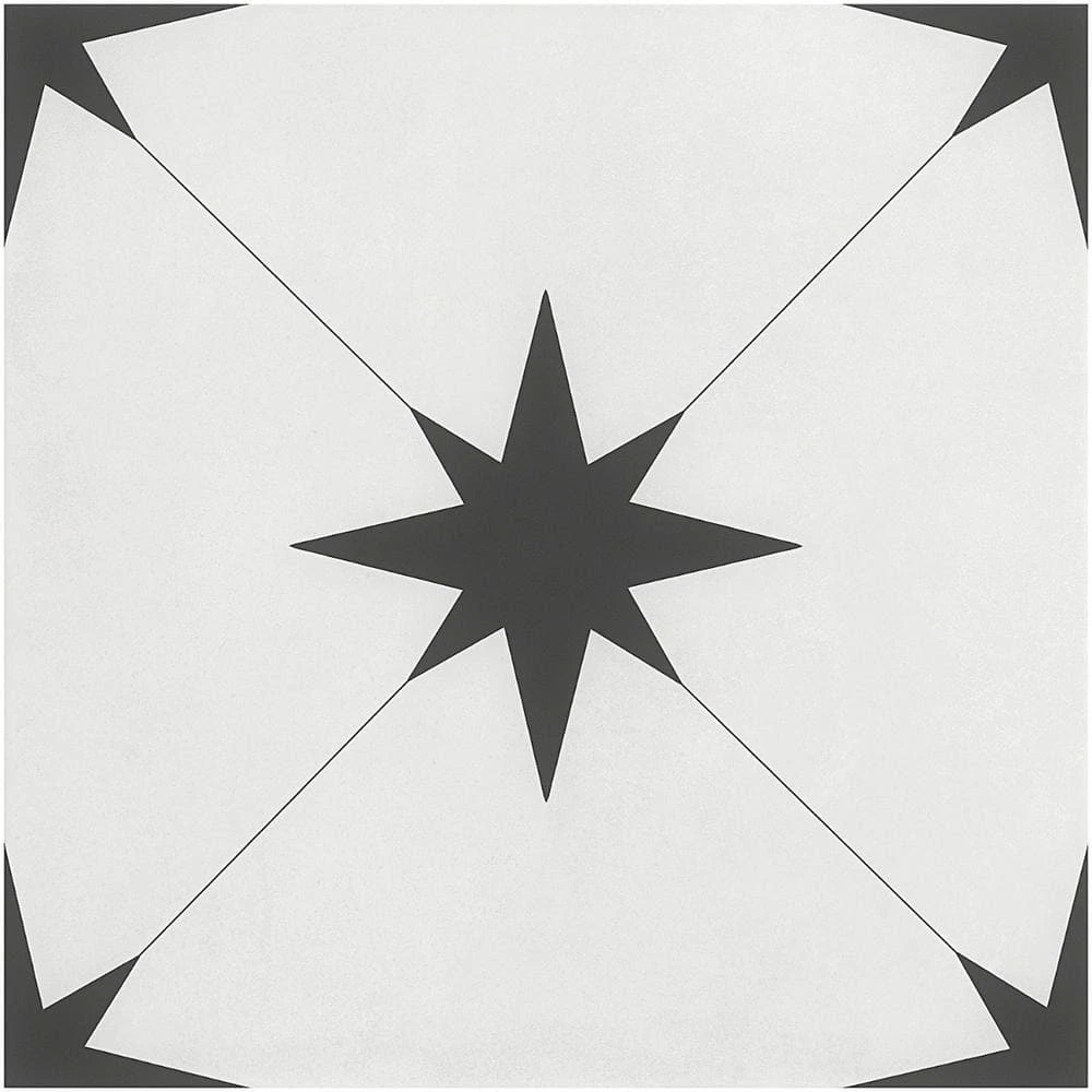 Polaris Blanco 9 in. x 9 in. Matte Porcelain Floor and Wall Tile (10.76 sq. ft./Case) by Ivy Hill Tile 7 Polaris Blanco 9 in. x 9 in. Matte Porcelain Floor and Wall Tile (10.76 sq. ft./Case) by Ivy Hill Tile - Image 5
