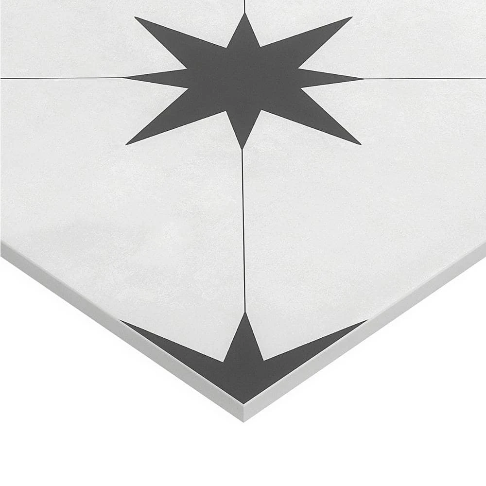 Polaris Blanco 9 in. x 9 in. Matte Porcelain Floor and Wall Tile (10.76 sq. ft./Case) by Ivy Hill Tile 9 Polaris Blanco 9 in. x 9 in. Matte Porcelain Floor and Wall Tile (10.76 sq. ft./Case) by Ivy Hill Tile - Image 7