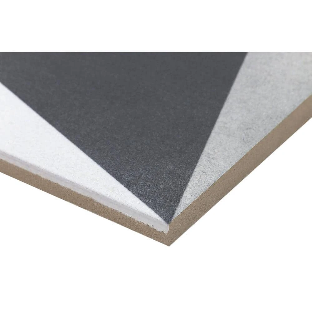 Sintra Block Encaustic 9 in. x 9 in. x 10mm Mate Porcelain Floor and Wall Tile (20 pieces / 10.65 sq. ft. / box) by Ivy Hill Tile 5 Sintra Block Encaustic 9 in. x 9 in. x 10mm Mate Porcelain Floor and Wall Tile (20 pieces / 10.65 sq. ft. / box) by Ivy Hill Tile - Image 3