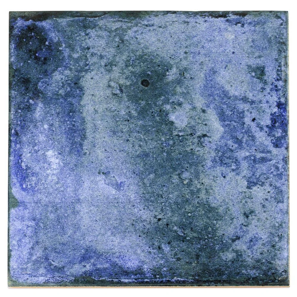 Angela Harris Blue 8 in. x 8 in. Matte Ceramic Floor and Wall Tile (10.76 sq. ft./Case) by Ivy Hill Tile 3 Angela Harris Blue 8 in. x 8 in. Matte Ceramic Floor and Wall Tile (10.76 sq. ft./Case) by Ivy Hill Tile