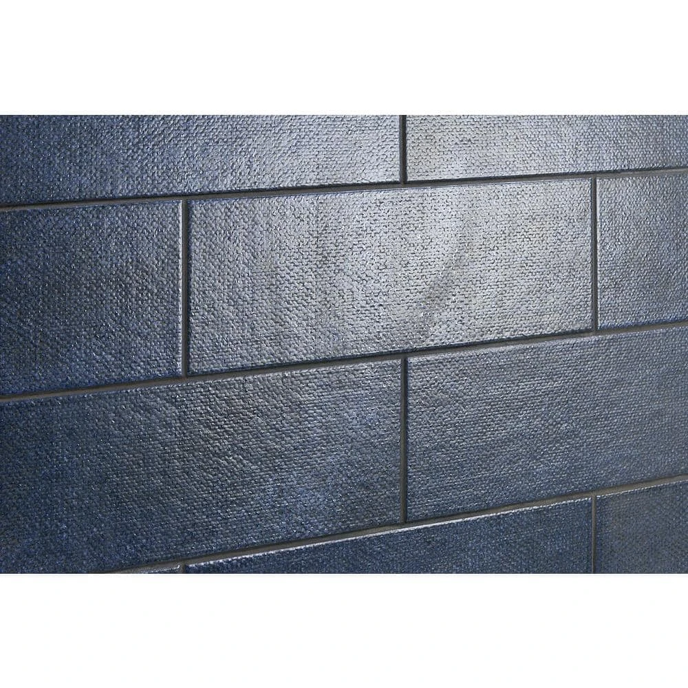 Piston Camp Blue 4 in. x 12 in. 7mm Matte Ceramic Subway Wall Tile (34-piece 10.97 sq. ft. / box) by Ivy Hill Tile 6 Piston Camp Blue 4 in. x 12 in. 7mm Matte Ceramic Subway Wall Tile (34-piece 10.97 sq. ft. / box) by Ivy Hill Tile - Image 4