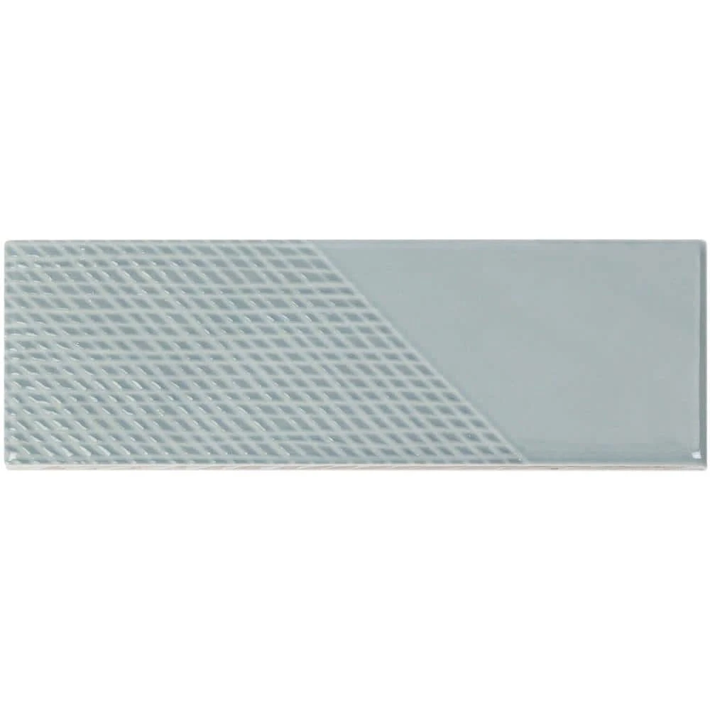 Ace Blue 2 in. x 8 in. x 9 mm Polished Ceramic Subway Wall Tile (38 pieces / 5.38 sq. ft. / case) by Ivy Hill Tile 6 Ace Blue 2 in. x 8 in. x 9 mm Polished Ceramic Subway Wall Tile (38 pieces / 5.38 sq. ft. / case) by Ivy Hill Tile - Image 4