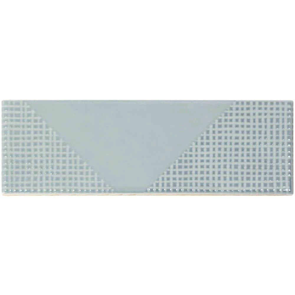Ace Blue 2 in. x 8 in. x 9 mm Polished Ceramic Subway Wall Tile (38 pieces / 5.38 sq. ft. / case) by Ivy Hill Tile 7 Ace Blue 2 in. x 8 in. x 9 mm Polished Ceramic Subway Wall Tile (38 pieces / 5.38 sq. ft. / case) by Ivy Hill Tile - Image 5