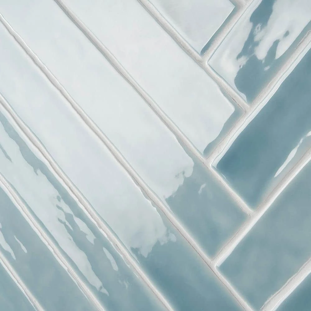 Nantucket Blue 2 in. x 20 in. Crackled Ceramic Wall Tile (5.38 sq. ft./Case) by Ivy Hill Tile 8 Nantucket Blue 2 in. x 20 in. Crackled Ceramic Wall Tile (5.38 sq. ft./Case) by Ivy Hill Tile - Image 6