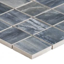 Selawood Blue 11.81 in. x 11.81 in. Matte Porcelain Floor and Wall Mosaic Tile (0.96 sq. ft./Each) by Ivy Hill Tile 15 Selawood Blue 11.81 in. x 11.81 in. Matte Porcelain Floor and Wall Mosaic Tile (0.96 sq. ft./Each) by Ivy Hill Tile -Tile Elegant Shop blue ivy hill tile mosaic tile ext3rd106471 44 1000