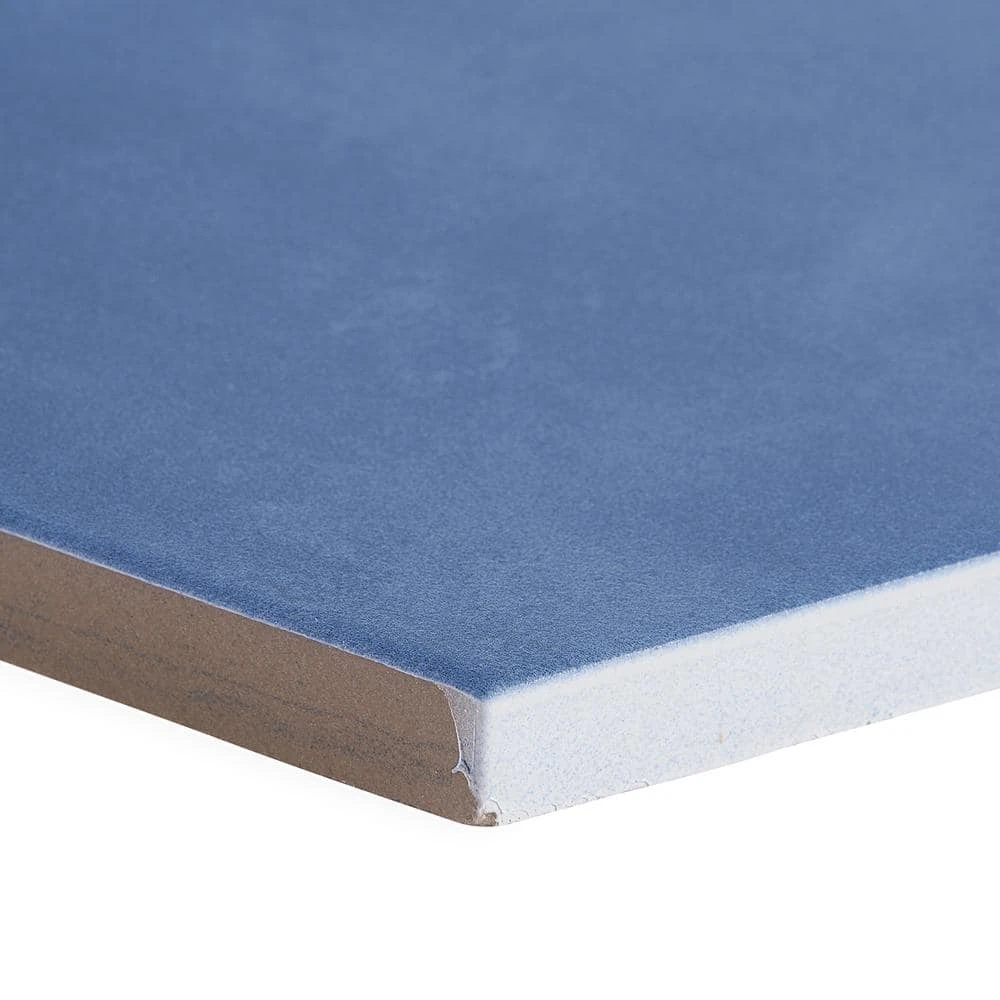 Eclipse Blue 7.79 in. x 8.98 in. Matte Porcelain Floor and Wall Tile (6.03 sq. ft. / Case) by Ivy Hill Tile 7 Eclipse Blue 7.79 in. x 8.98 in. Matte Porcelain Floor and Wall Tile (6.03 sq. ft. / Case) by Ivy Hill Tile - Image 5