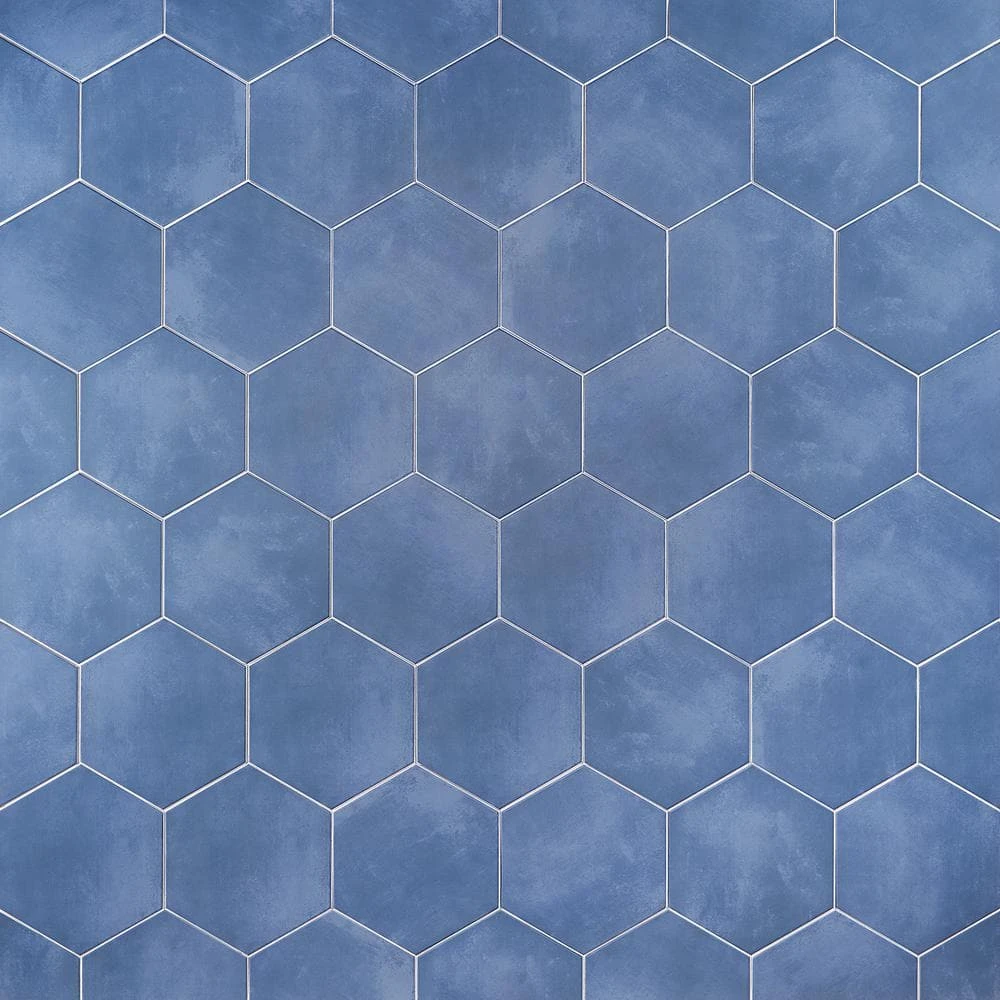Eclipse Blue 7.79 in. x 8.98 in. Matte Porcelain Floor and Wall Tile (6.03 sq. ft. / Case) by Ivy Hill Tile 5 Eclipse Blue 7.79 in. x 8.98 in. Matte Porcelain Floor and Wall Tile (6.03 sq. ft. / Case) by Ivy Hill Tile - Image 3