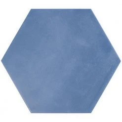 Eclipse Blue 7.79 in. x 8.98 in. Matte Porcelain Floor and Wall Tile (6.03 sq. ft. / Case) by Ivy Hill Tile