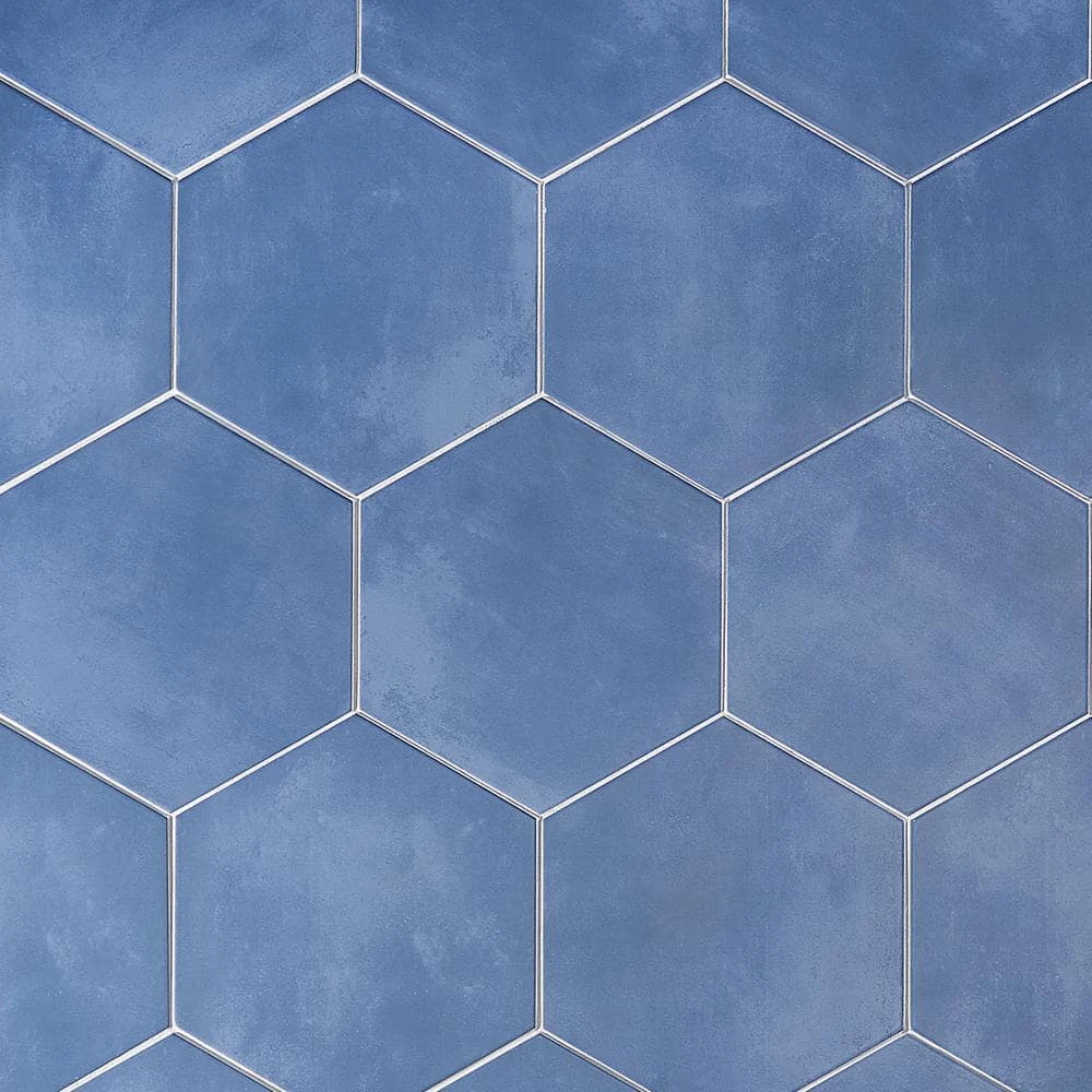 Eclipse Blue 7.79 in. x 8.98 in. Matte Porcelain Floor and Wall Tile (6.03 sq. ft. / Case) by Ivy Hill Tile 6 Eclipse Blue 7.79 in. x 8.98 in. Matte Porcelain Floor and Wall Tile (6.03 sq. ft. / Case) by Ivy Hill Tile - Image 4
