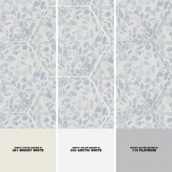 Fusion Hex Blue Terrazzo 9.13 in. x 10.51 in. Matte Porcelain Floor and Wall Tile (8.07 sq.ft. / Case) by Ivy Hill Tile 13 Fusion Hex Blue Terrazzo 9.13 in. x 10.51 in. Matte Porcelain Floor and Wall Tile (8.07 sq.ft. / Case) by Ivy Hill Tile -Tile Elegant Shop blue ivy hill tile porcelain tile ext3rd106049 1d 1000