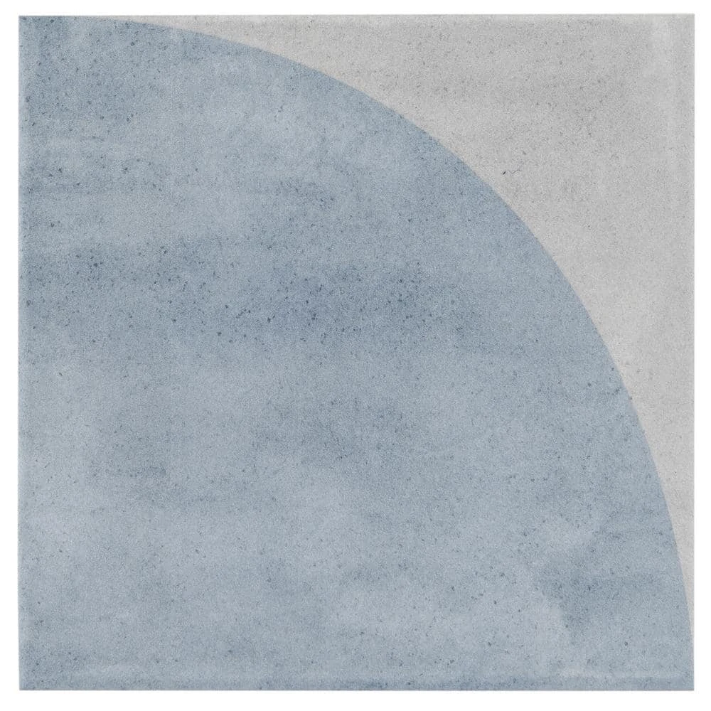 Quincy Blue 7.87 in. x 7.87 in. Matte Porcelain Floor and Wall Tile (11.19 sq. ft./Case) by Ivy Hill Tile 7 Quincy Blue 7.87 in. x 7.87 in. Matte Porcelain Floor and Wall Tile (11.19 sq. ft./Case) by Ivy Hill Tile - Image 5
