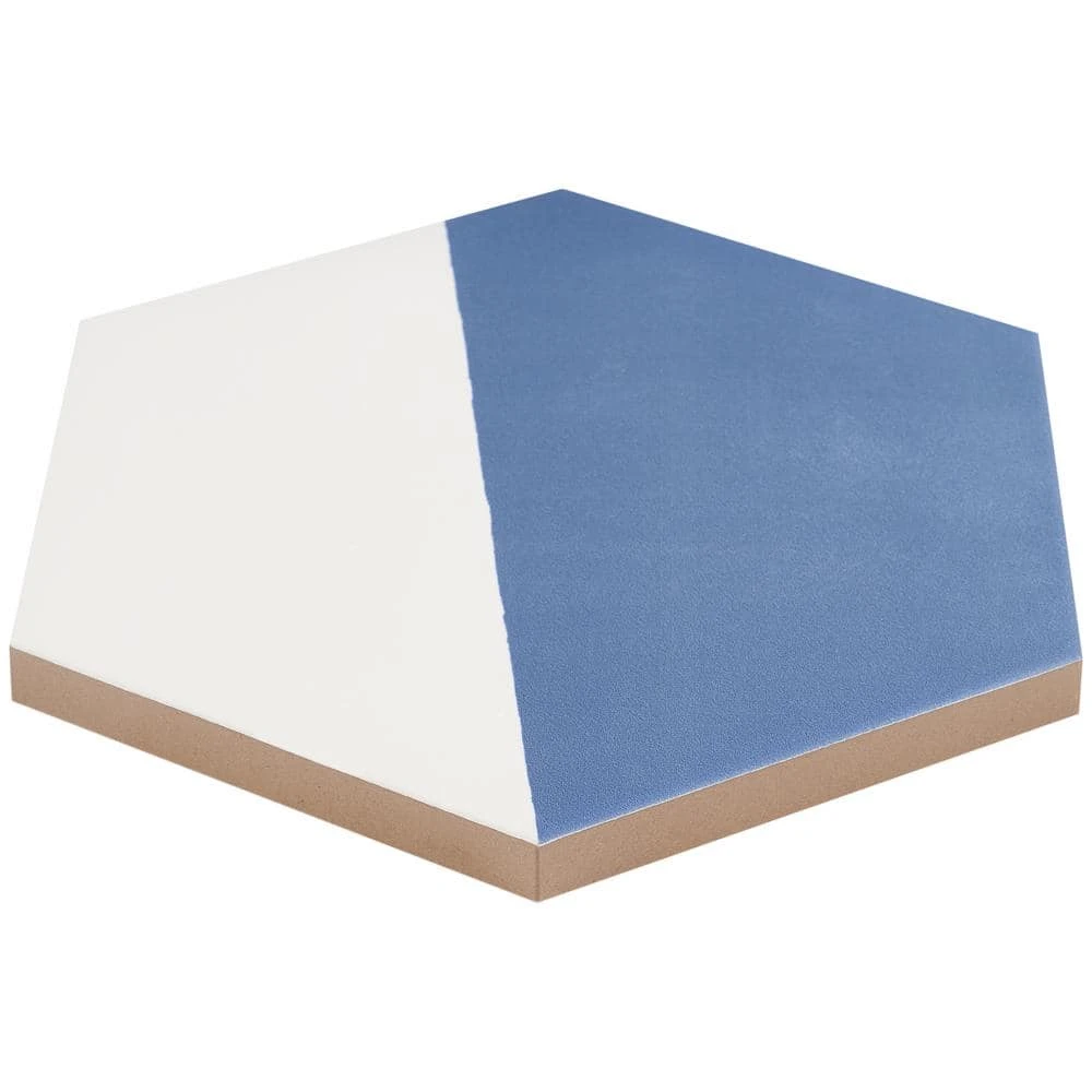 Eclipse Burst Blue 7.79 in. x 8.98 in. Matte Porcelain Floor and Wall Tile (9.03 sq. ft. / Case) by Ivy Hill Tile 10 Eclipse Burst Blue 7.79 in. x 8.98 in. Matte Porcelain Floor and Wall Tile (9.03 sq. ft. / Case) by Ivy Hill Tile - Image 8
