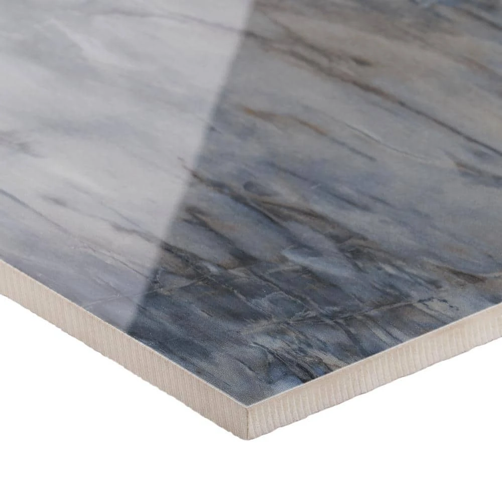 Selawood Blue 11.71 in. x 23.5 in. Polished Porcelain Floor and Wall Tile (11.62 sq. ft./Case) by Ivy Hill Tile 8 Selawood Blue 11.71 in. x 23.5 in. Polished Porcelain Floor and Wall Tile (11.62 sq. ft./Case) by Ivy Hill Tile - Image 6