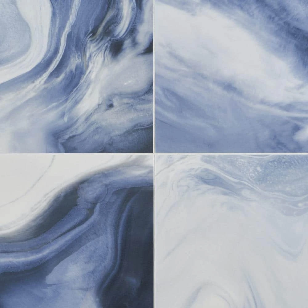 Savannah Blue 23.62 in. x 47.24 in. Polished Porcelain Floor and Wall Tile (15.49 sq. ft./Case) by Ivy Hill Tile 7 Savannah Blue 23.62 in. x 47.24 in. Polished Porcelain Floor and Wall Tile (15.49 sq. ft./Case) by Ivy Hill Tile - Image 5