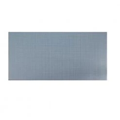 Paper Mache Blue 10 in. x 20 in. Matte Textured Ceramic Wall Tile (10.76 sq. ft. / case) by Jeffrey Court